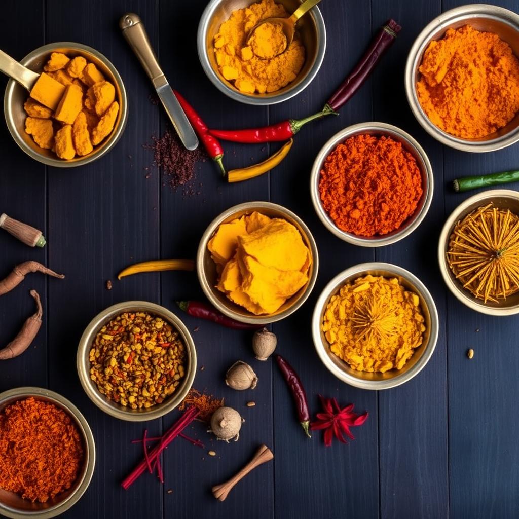 Fresh Indian spices